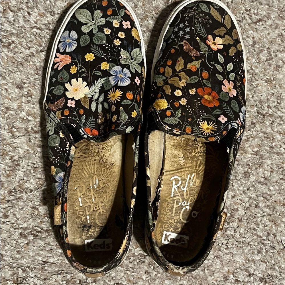 Keds Women's Rifle Paper Floral Slip-On Shoes